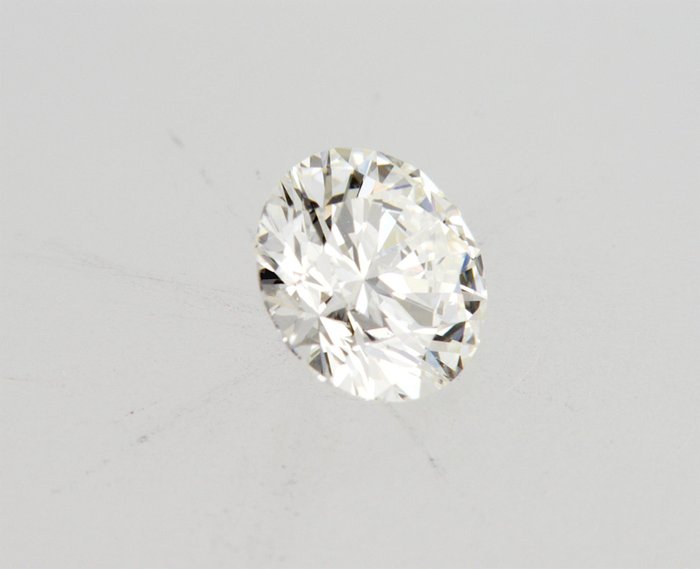 1 pcs Diamant  (Natur)  - 059 ct - Rund - J - VS1 - Gemological Institute of America (GIA) - e11