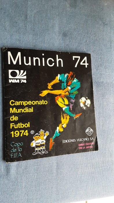 Panini - München 74 World Cup, Edizione Vulcano Spagna - 1 Complete Album