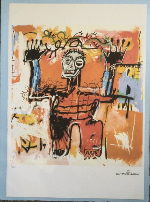 Jean-Michel Basquiat - senza titolo - 1990‹erne