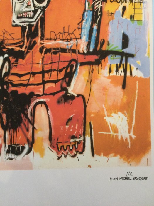 Jean-Michel Basquiat - senza titolo - 1990‹erne