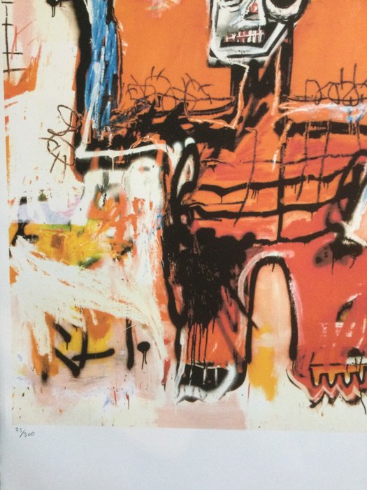 Jean-Michel Basquiat - senza titolo - 1990‹erne