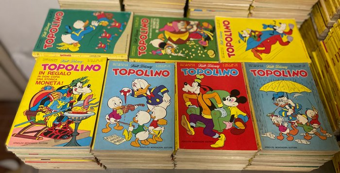 Topolino 701/800 - Sequenza semi completa - 83 Comic - Første udgave - 1969/1971