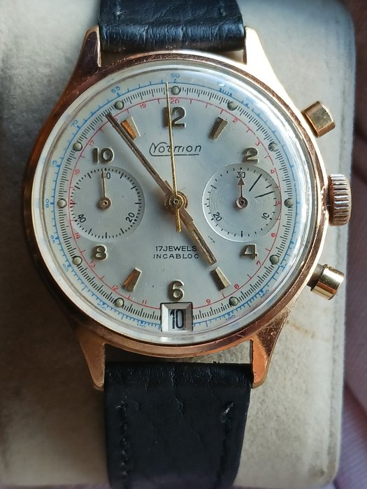 Vermon - Chronograph - Ingen mindstepris - Mænd - 1960-1969