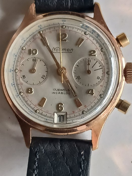 Vermon - Chronograph - Ingen mindstepris - Mænd - 1960-1969