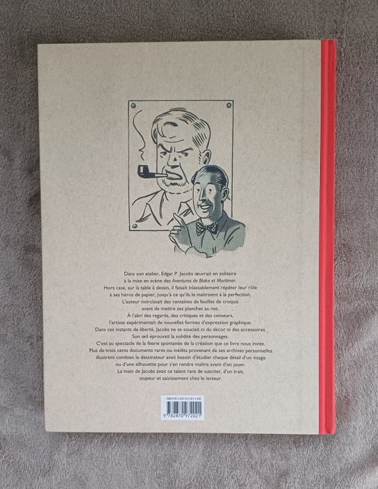 Blake  Mortimer - Jacobs, 329 dessins + ex-libris - C - 1 Album - Begrænset udgave - 2014