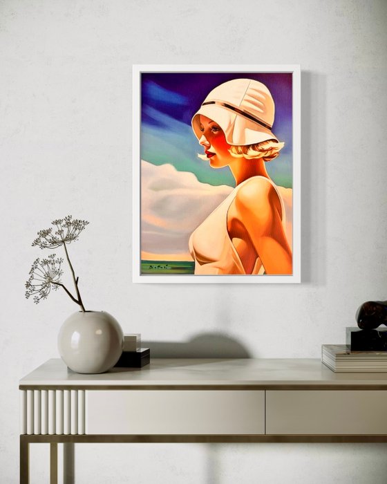 Biatturi Irina - Sunshine, giclée, framed