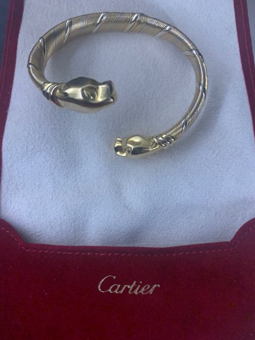 Ingen mindstepris - Cartier - Armbånd - Panthere de Cartier - 18 kraat Gulguld Hvidguld Rosaguld