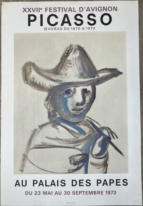 Pablo Picasso - XXVIIème Festival d'Avignon 1973 - 1970‹erne