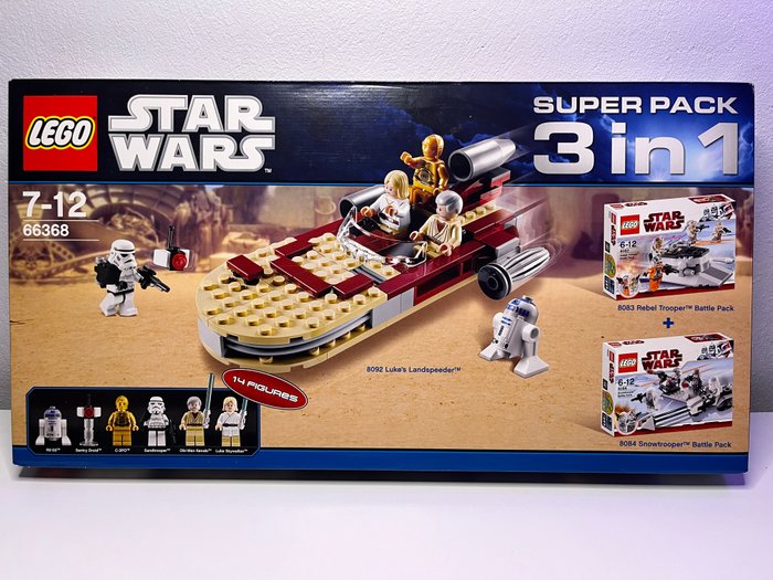 Lego - 66368 - Star Wars Bundle Pack, Super Pack 3 in 1