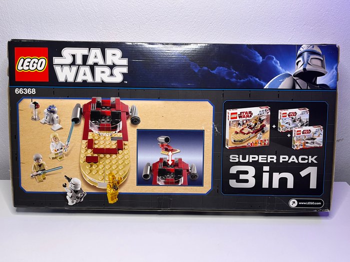 Lego - 66368 - Star Wars Bundle Pack, Super Pack 3 in 1