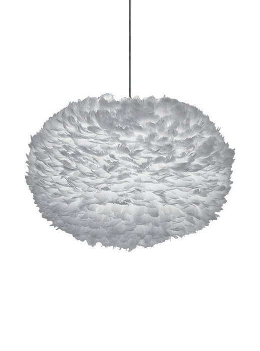 Umage - Soren Ravn Christensen - Hængende lampe - Eos - Stål, Tekstil - Gåsefjer XLarge 75CM