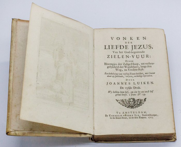 Luyken - Vonken der Liefde Jezus - 1717