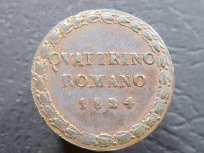 Italien. da Leone X (1513-1521) a Pio IX (1846-1870). Quattrino - 20 monete 1520-1854  (Ingen mindstepris)