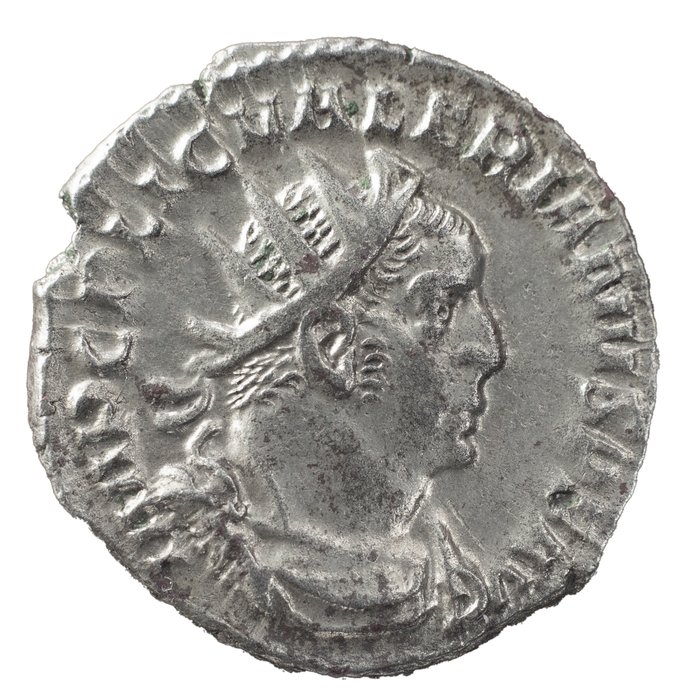 Romarriket. Valerian I (AD 253-260). Antoninianus Rome - Apollo  (Ingen mindstepris)