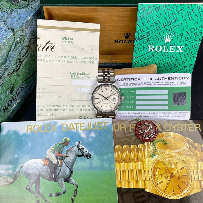 Rolex - Datejust - 16030 - Unisex - 1982