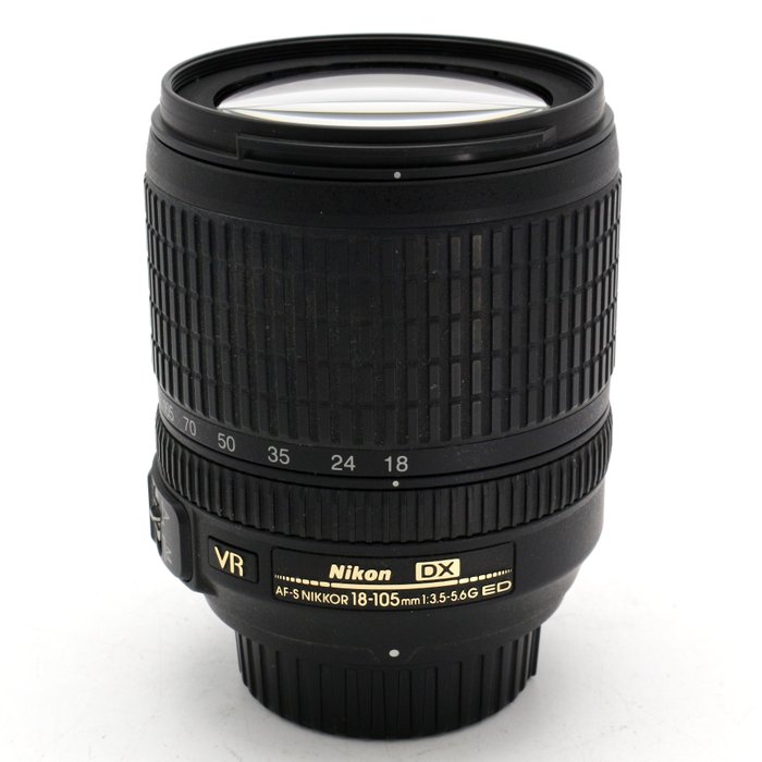 Nikon AF-S 18-105mm f/3.5-5.6G ED VR IF + HB-32 zonnekap Zoomobjektiv