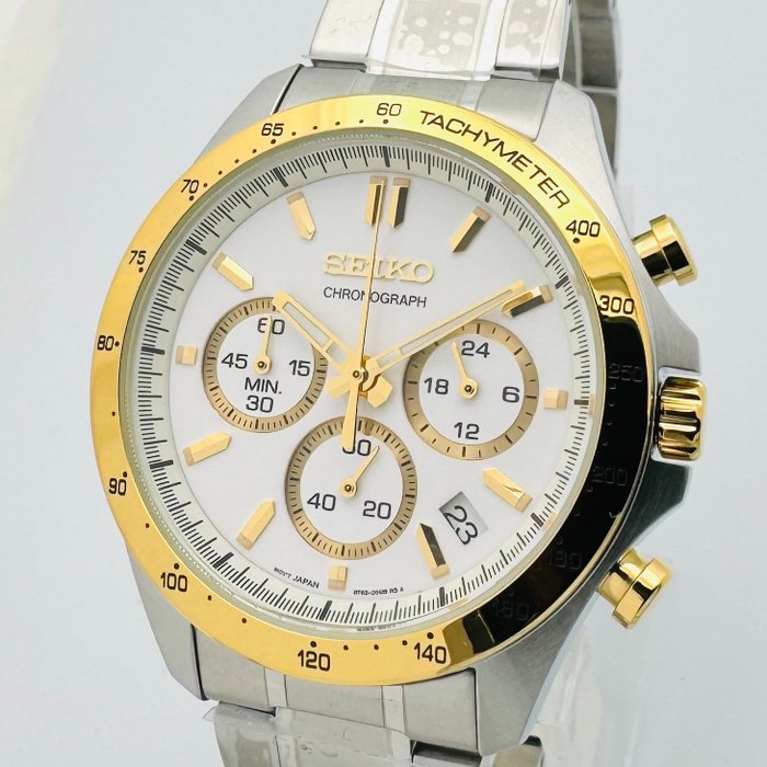 Seiko - Seiko Selection Spirit Chronograph 8T63 - Ingen mindstepris - SBTR024 - Mænd - 2011-nu