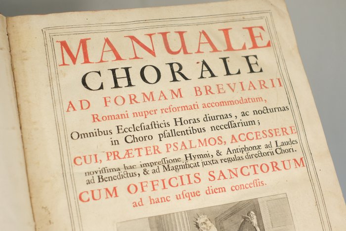 Anonymous - Manuale Chorale - 1729