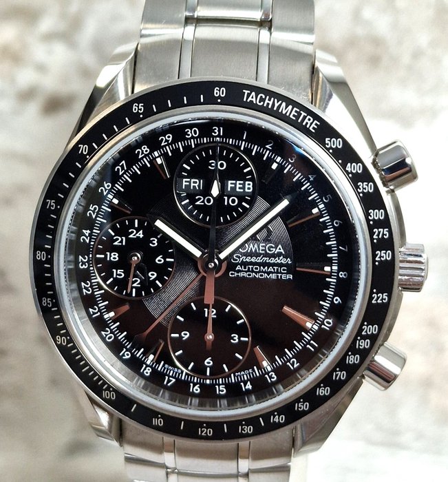 Omega - Speedmaster Day Date 4Automatic Chronograph - Ingen mindstepris - 322050 - Mænd - 2010-2020