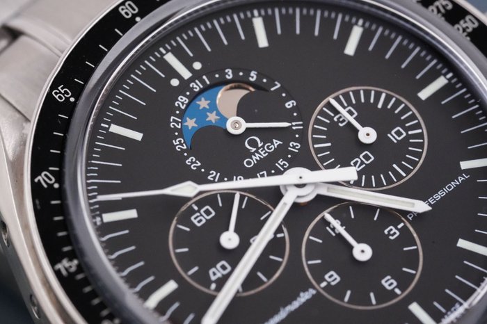 Omega - Speedmaster Professional Moonwatch Moonphase - 3876.50.31 - Mænd - 2011-nu