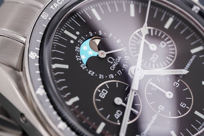 Omega - Speedmaster Professional Moonwatch Moonphase - 3876.50.31 - Mænd - 2011-nu