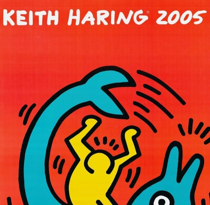 Keith Haring (after) - Teneues - Rodeo delfín - 2000'erne