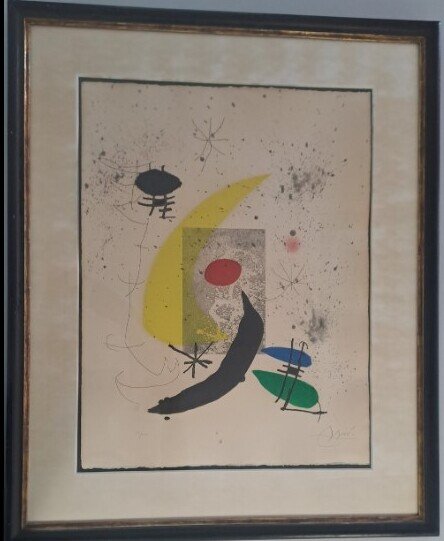 Joan Miro (1893-1983) - Pour Paul Eluard