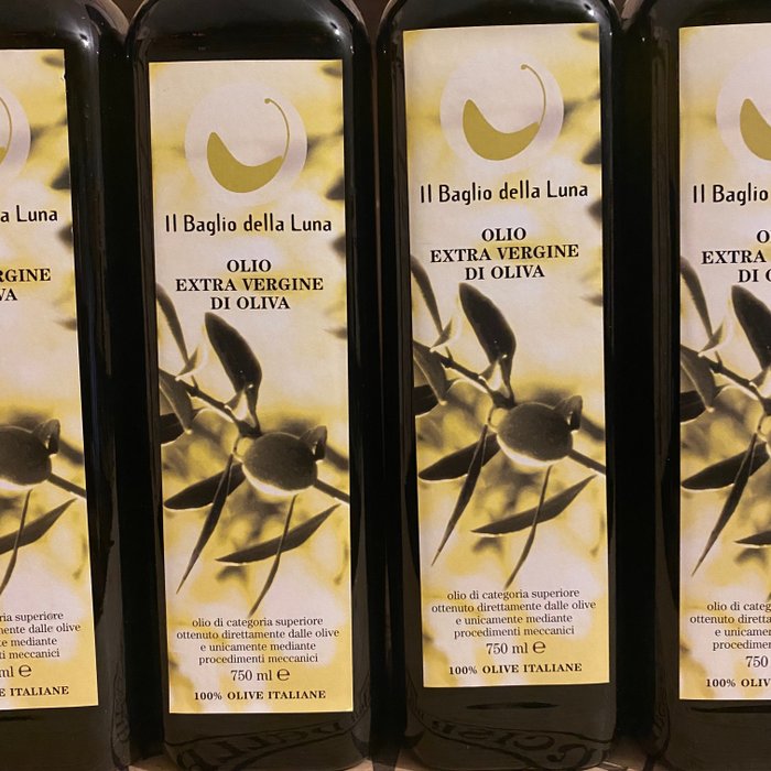 Il Baglio della Luna, Olio EVO - Ekstra jomfruolivenolie - 6 - 750 ml flaske