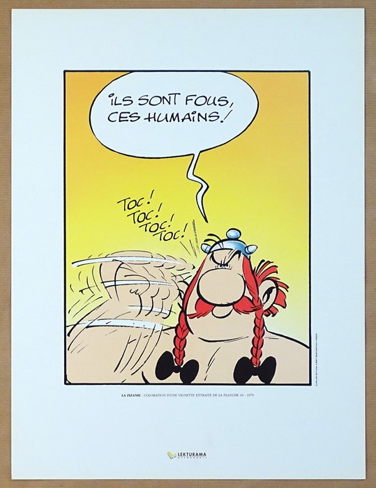 Uderzo, Marcel - 3 Offset Print - Asterix