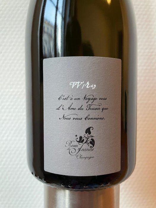 2019 Cédric Bouchard, Roses de Jeanne "VV-Cote de Val Vilaine" - Champagne - 1 Flaske (0,75L)