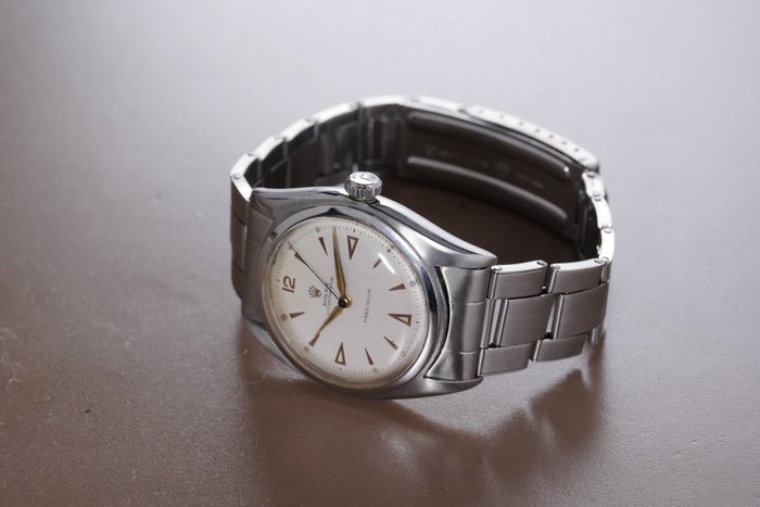 Rolex - Explorer Oyster Perpetual Precision Bubble Back - 6098 - Mænd - 1950-1959