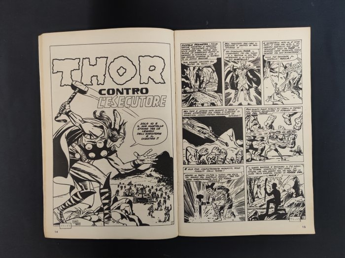 Il Mitico Thor n. 1 - Il Dio del Tuono - 1 Comic - Første udgave - 1971