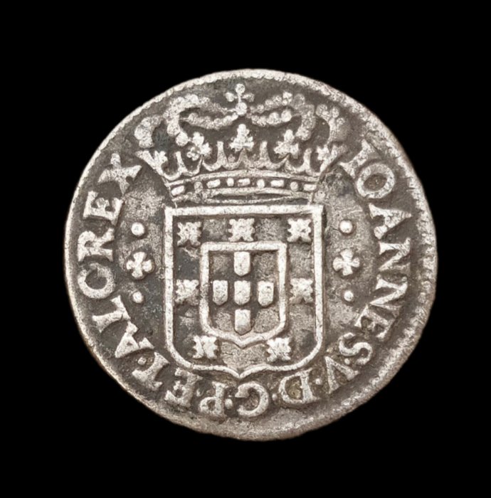 Portugal D João V (1706-1750) 3 Vinténs (60 Reis) - Coroa de 4 Arcos Ø 19  (Ingen mindstepris)