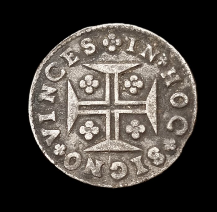 Portugal D João V (1706-1750) 3 Vinténs (60 Reis) - Coroa de 4 Arcos Ø 19  (Ingen mindstepris)