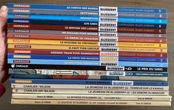 La jeunesse de Blueberry T2 à T21 - 20x C - EO/Ré - 20 Album - 1979/2015