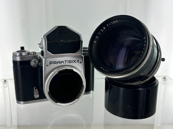 Pentacon Praktisix II + 28/180mm for Parts Analogt kamera