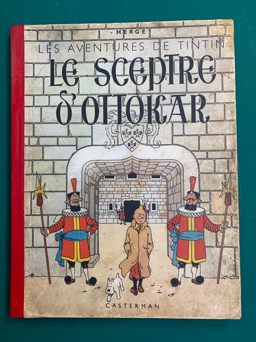 Tintin T8 - Le Sceptre d'Ottokar NB (A18) - C - 1 Album (gendannet) - 1942