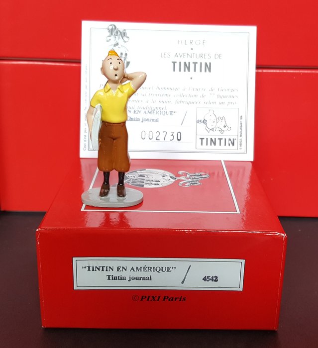 Pixi - Tintin - Tintin Journal - Réf. 4542 - Tintin en Amérique - 1993