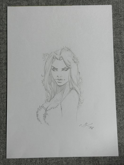 Viktor Bogdanovic - 1 Original drawing - Batman - Poison Ivy