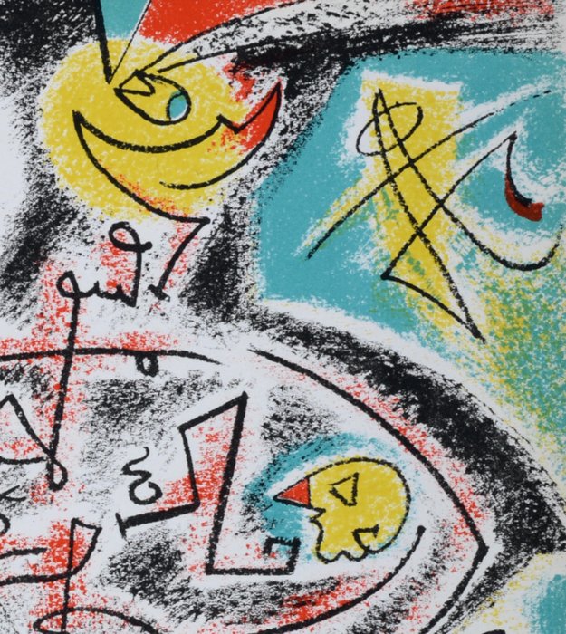 André Masson (1896-1987) - Composition abstraite