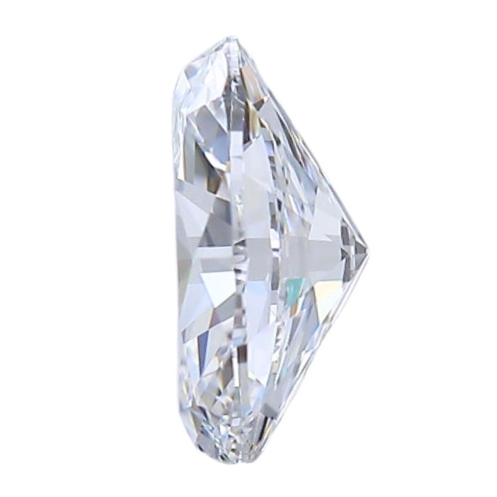 1 pcs Diamant  (Natur)  - 0.90 ct - Oval - D (farveløs) - VVS1 - Gemological Institute of America (GIA)