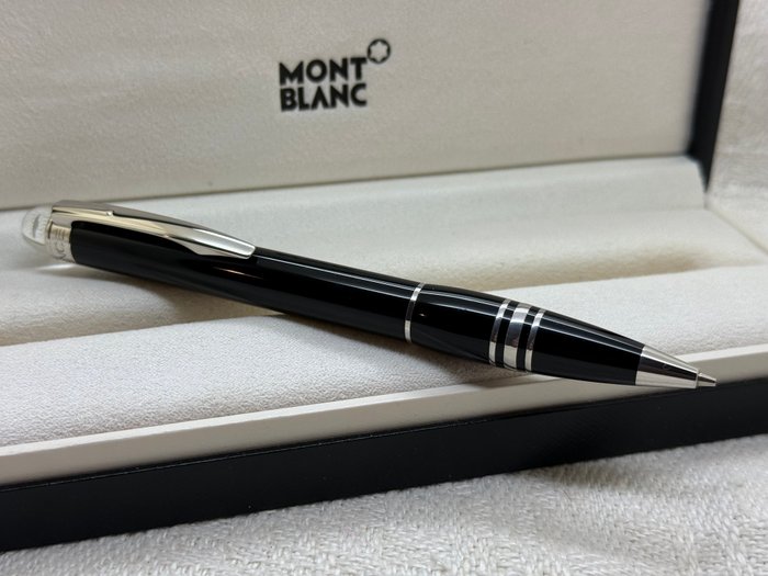 Montblanc - Starwalker Black Resin  Platinum - Mekanisk blyant