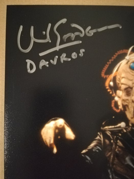 Doctor Who, David Gooderson "Davros" handsigned photo in-person autograph