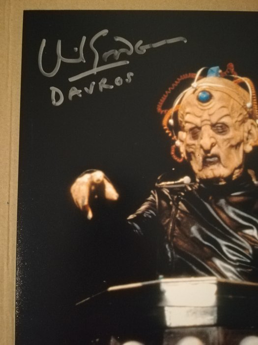 Doctor Who, David Gooderson "Davros" handsigned photo in-person autograph