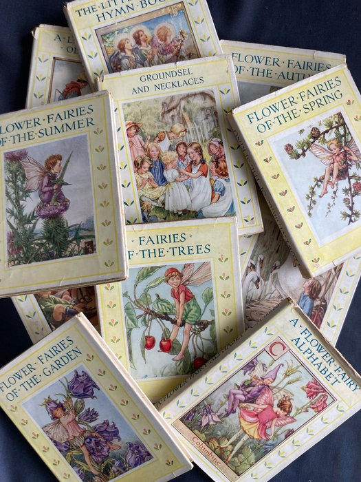 Cicely Mary Barker - 12 Early Editions with dust jackets - 1930