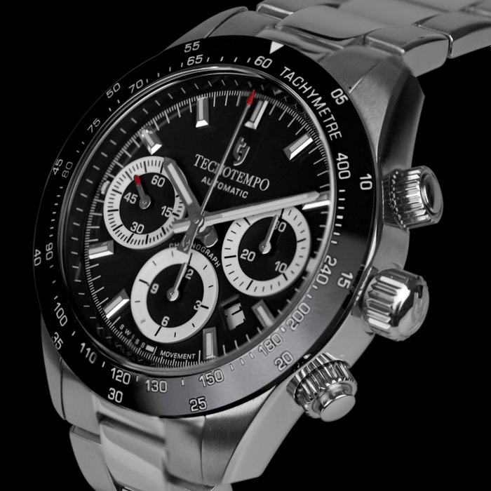 Tecnotempo - Chronograph "Chrono Round" -  Automatic Swiss Movt - Limited Edition - - TT.200RO.AN - Mænd - 2011-nu