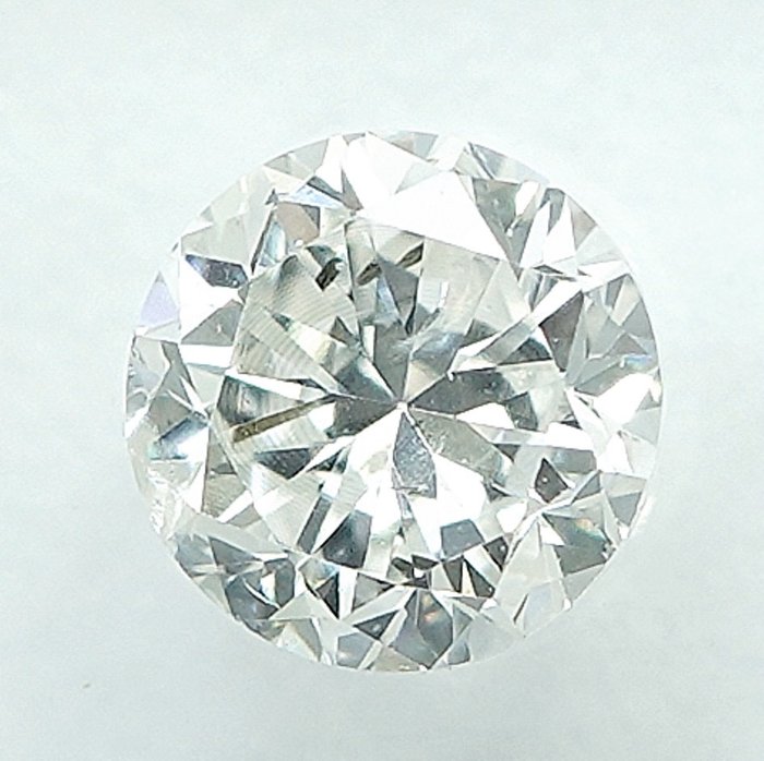 1 pcs Diamant  (Natur)  - 0.45 ct - H - SI2 - International Gemological Institute (IGI)