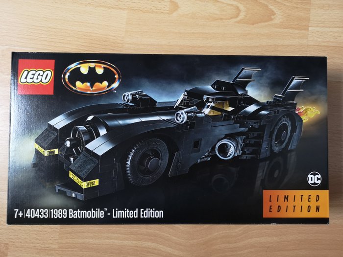 Lego - Promotional - 40433  40726 - 40433 LEGO Batman 1989 Batmobile - Limited Edition  40726 Limited Edition Batman 85th Anniversary - 2010-2020 - Danmark