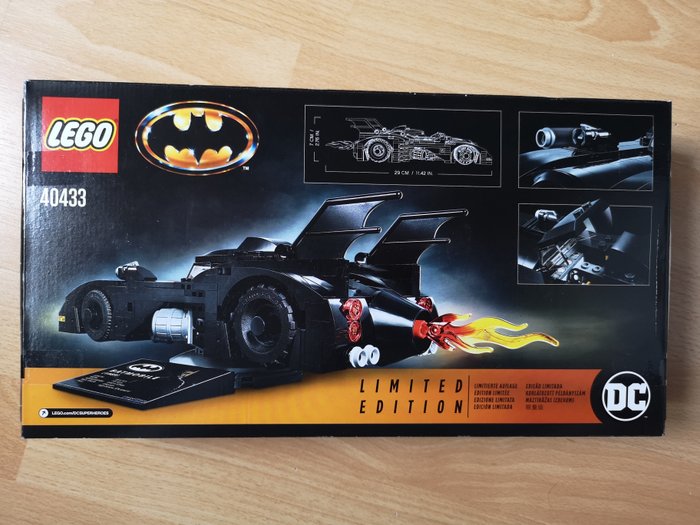 Lego - Promotional - 40433  40726 - 40433 LEGO Batman 1989 Batmobile - Limited Edition  40726 Limited Edition Batman 85th Anniversary - 2010-2020 - Danmark