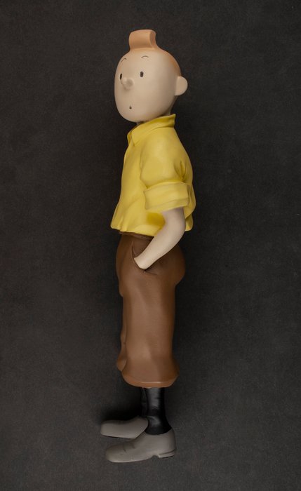 Leblon-Delienne - Hergé - Statue Tintin debout - 45914 - 30 cm - Harpiks - 2000